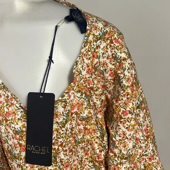 Rachel Roy Floral Shirt NWT - Picture 3 of 4